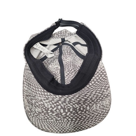 Lululemon Womens Strapback Baller Swerve Vapor Snake Print Running‎ Cap Hat - Picture 8 of 10